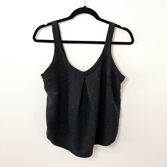 Hurley Black & Studded Tank Top Size Small - Picture 4 of 9